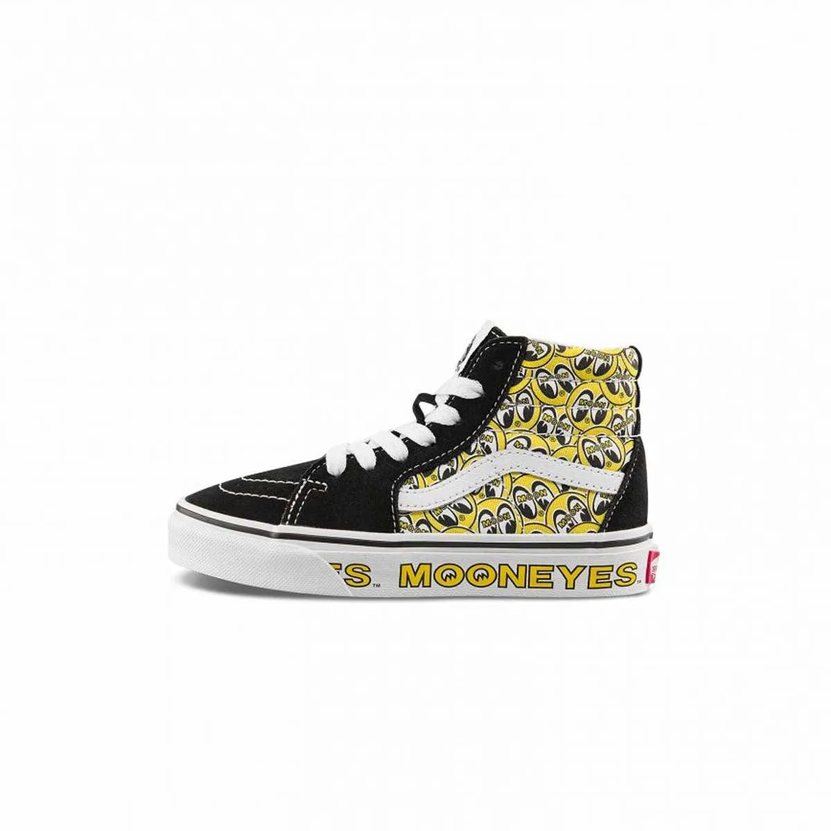 + Mooneyes Kid's SK8-Hi 'Black Yellow'