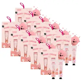 10 SET Zanmang Loopy Character Hand Creams Cute Small Gifts 30ml 2 pieces Peach Cherry Blossom Scent