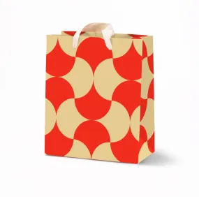 1973 Grafika Semi-Circles Medium Gift Bag