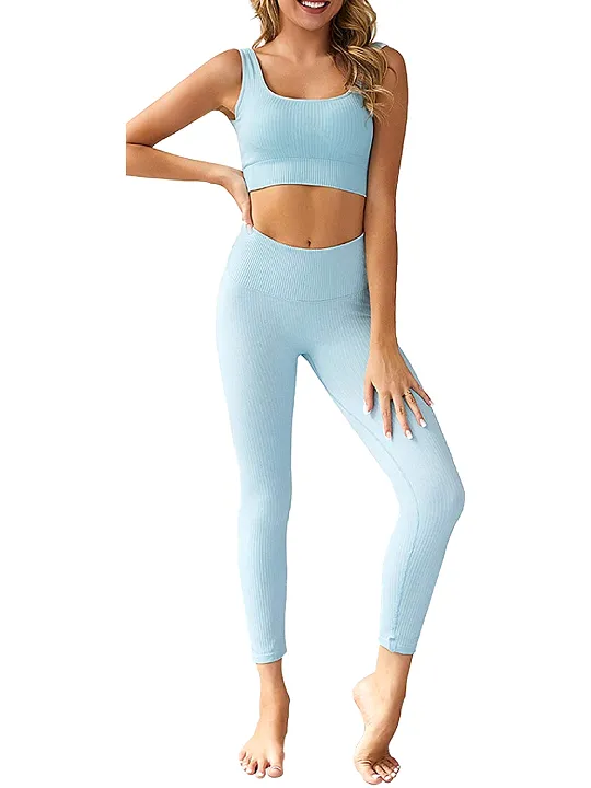 2 piece High-Waisted Sleeveless Set