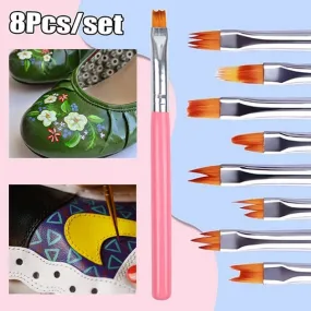 8 Pieces One-Stroke Brush Set