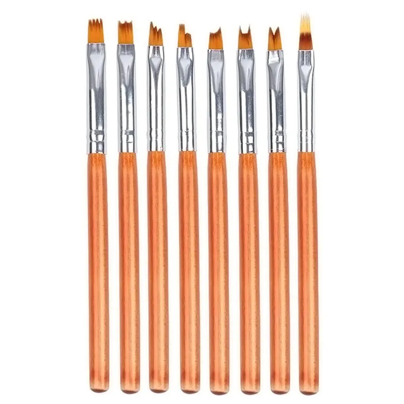 8 Pieces One-Stroke Brush Set