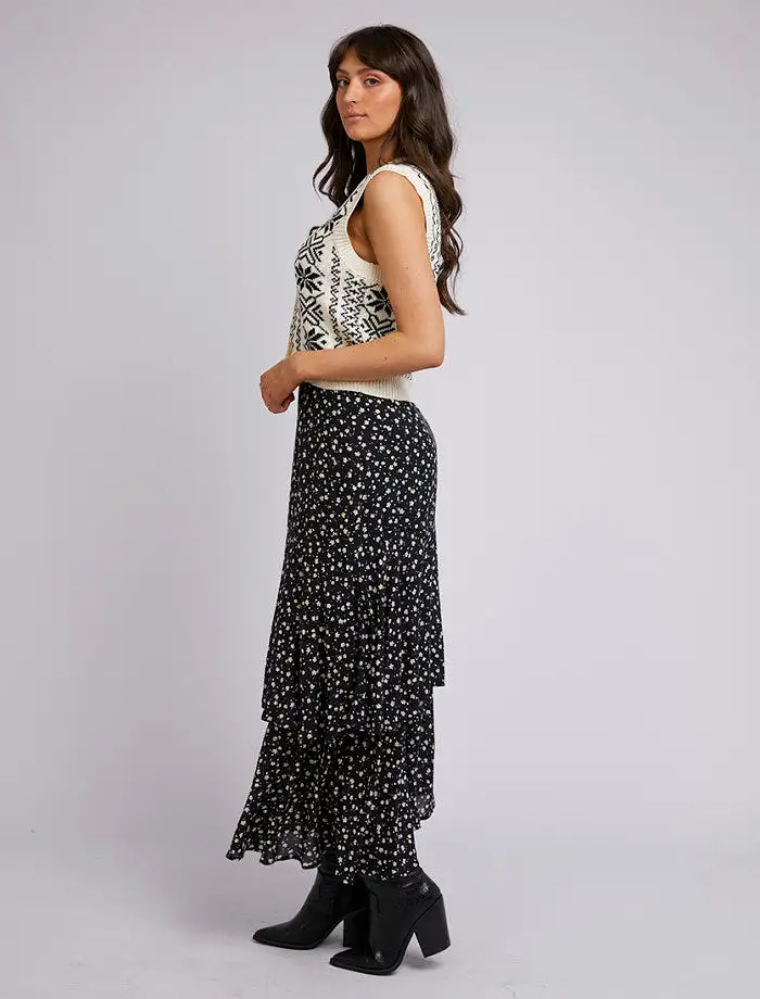 All about Eve Lily Floral Maxi Skirt