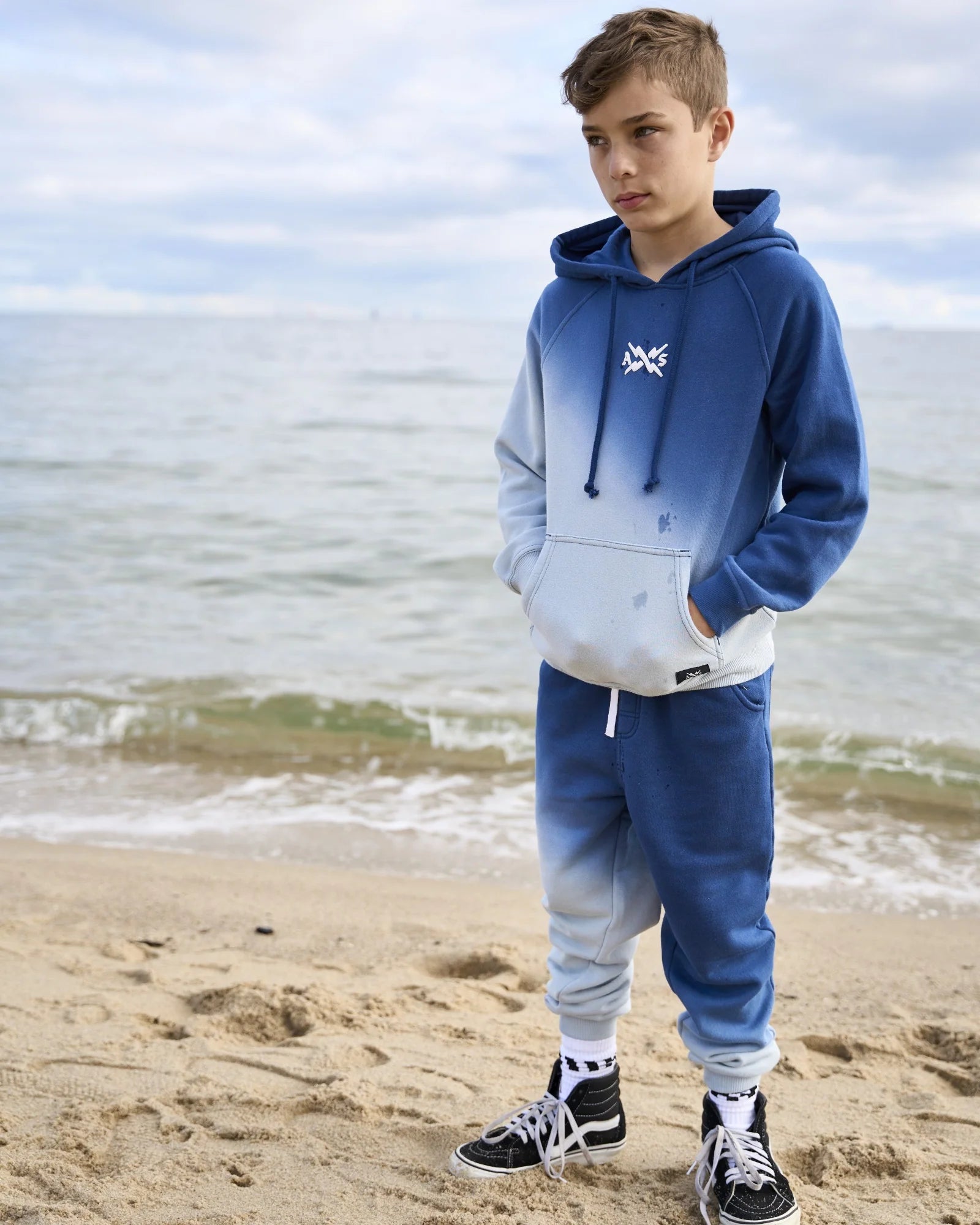 Alphabet Soup Teen Dip N Dunk Trackpant Atlantic