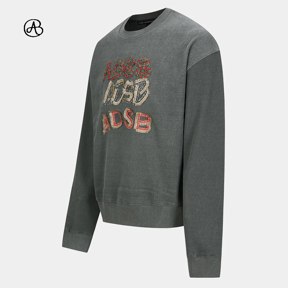 ANDERSSON BELL  |Monogram Unisex Street Style Long Sleeves Cotton Sweatshirts