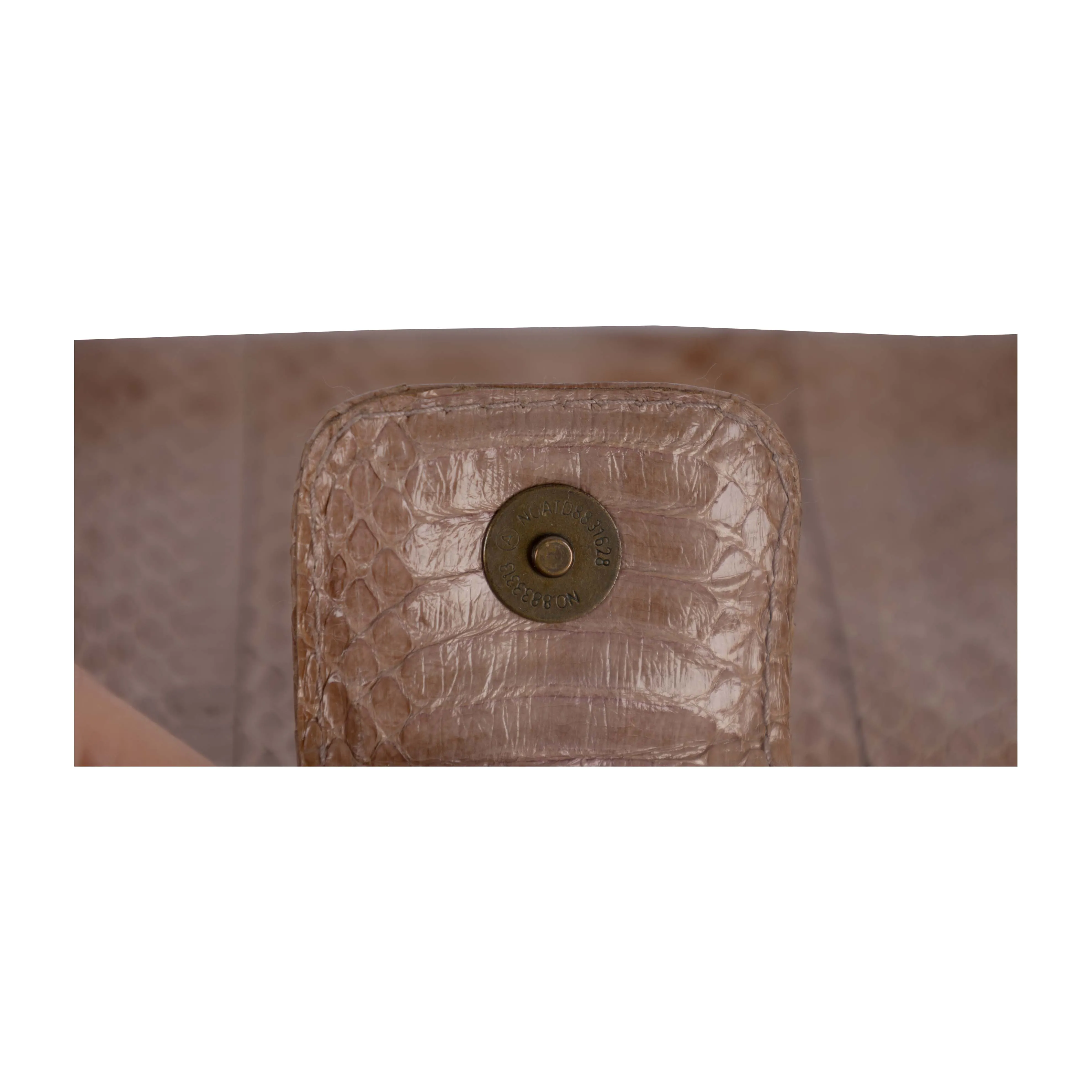 Angel Jackson Chandra Beige Clutch - '00s