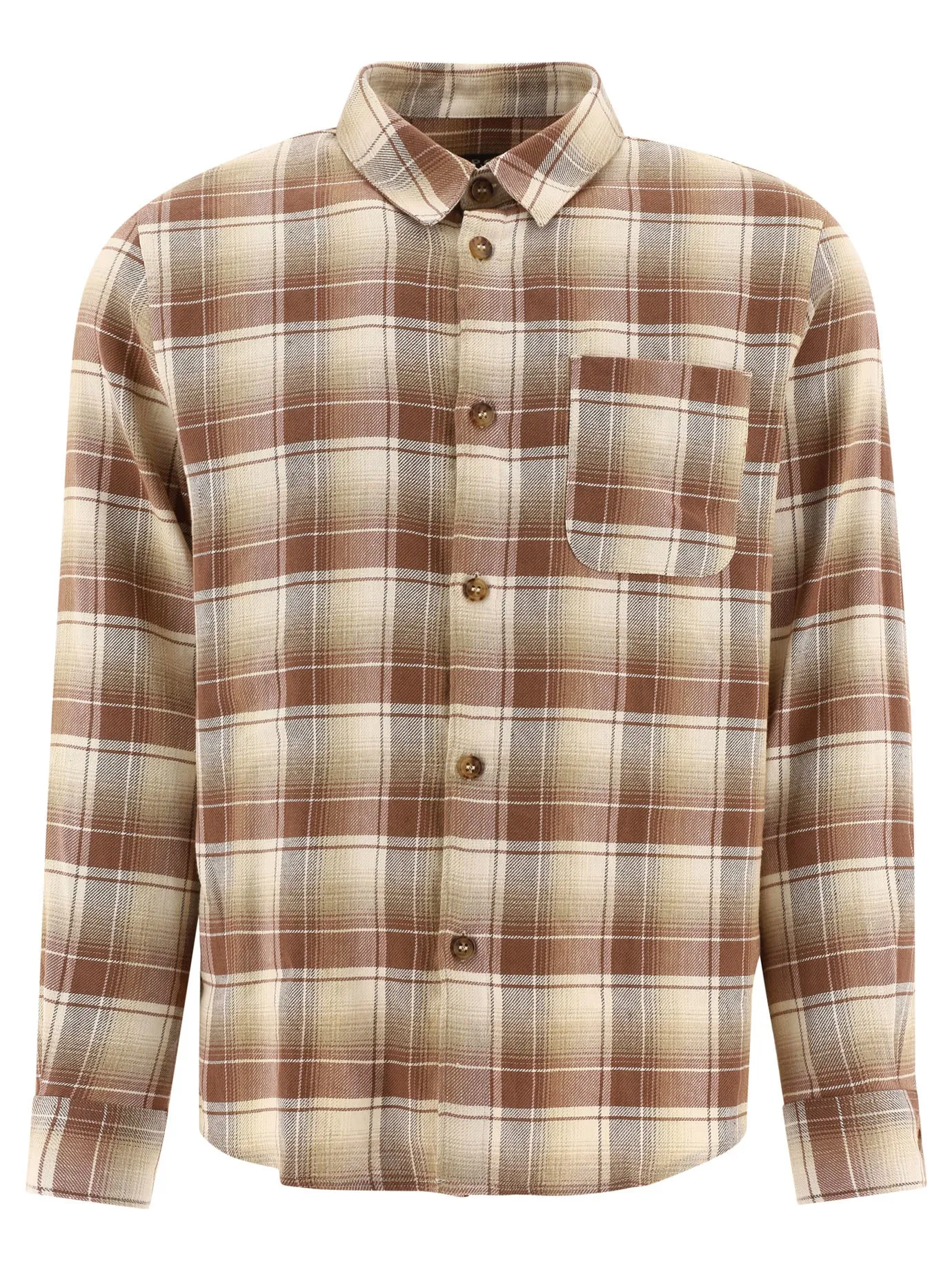 A.P.C. Checked Long-Sleeved Shirt