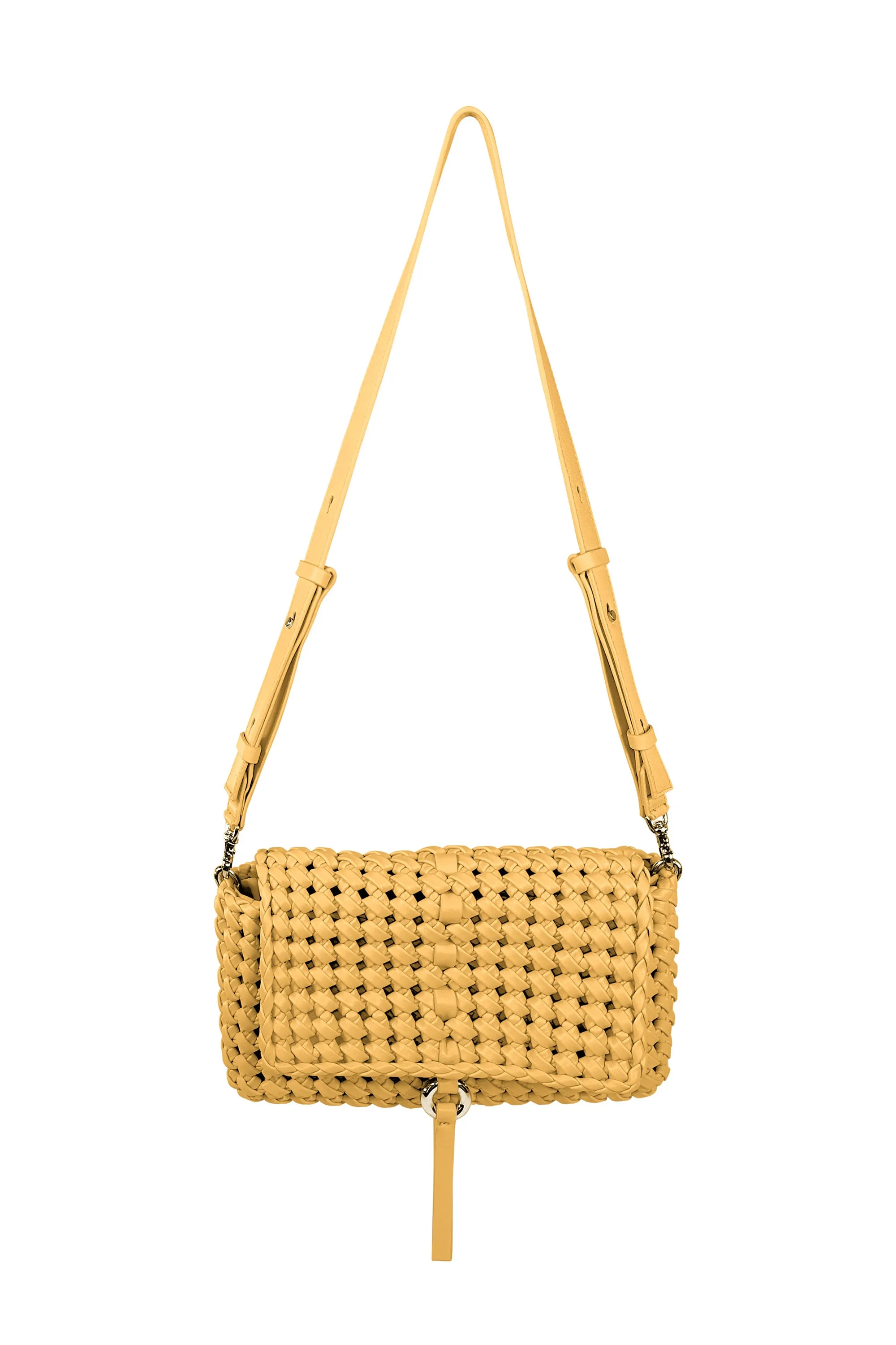 Asteri Knots Eco-Fabric Shoulder Bag in Chai Tea