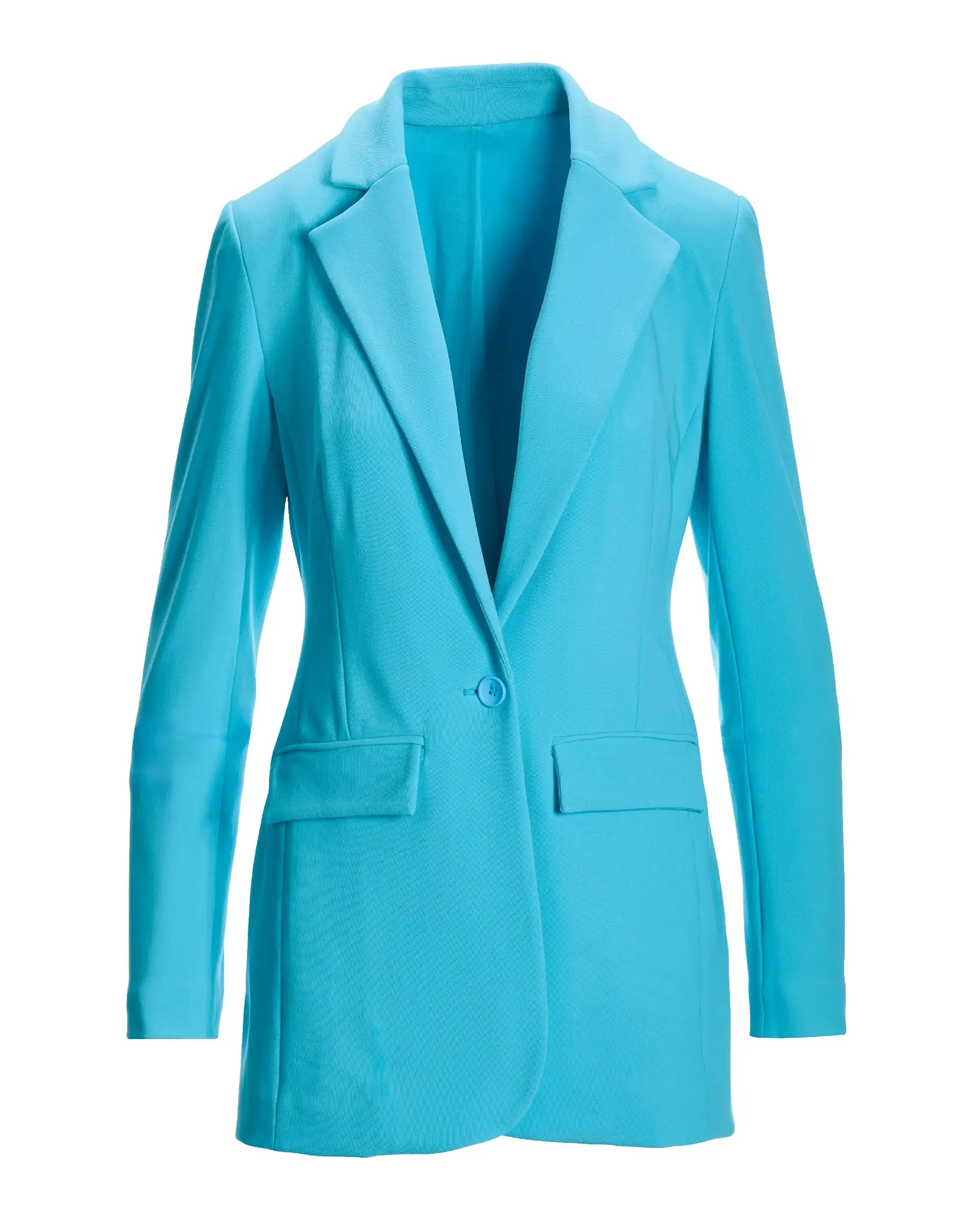 Beyond Travel Classic Boyfriend Blazer Blue Grotto