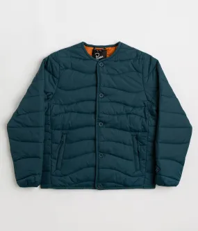 by Parra Colored Landscaped Jacket - Deep Sea Green