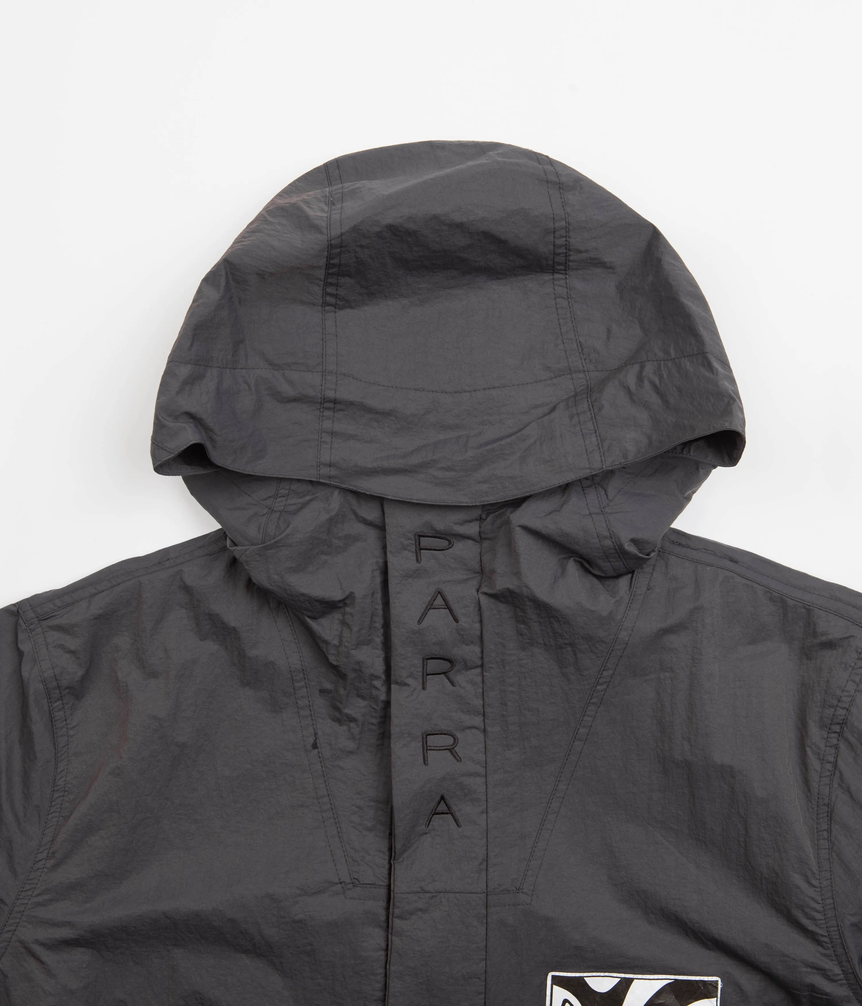 by Parra Distorted Logo Jacket - Stone Grey