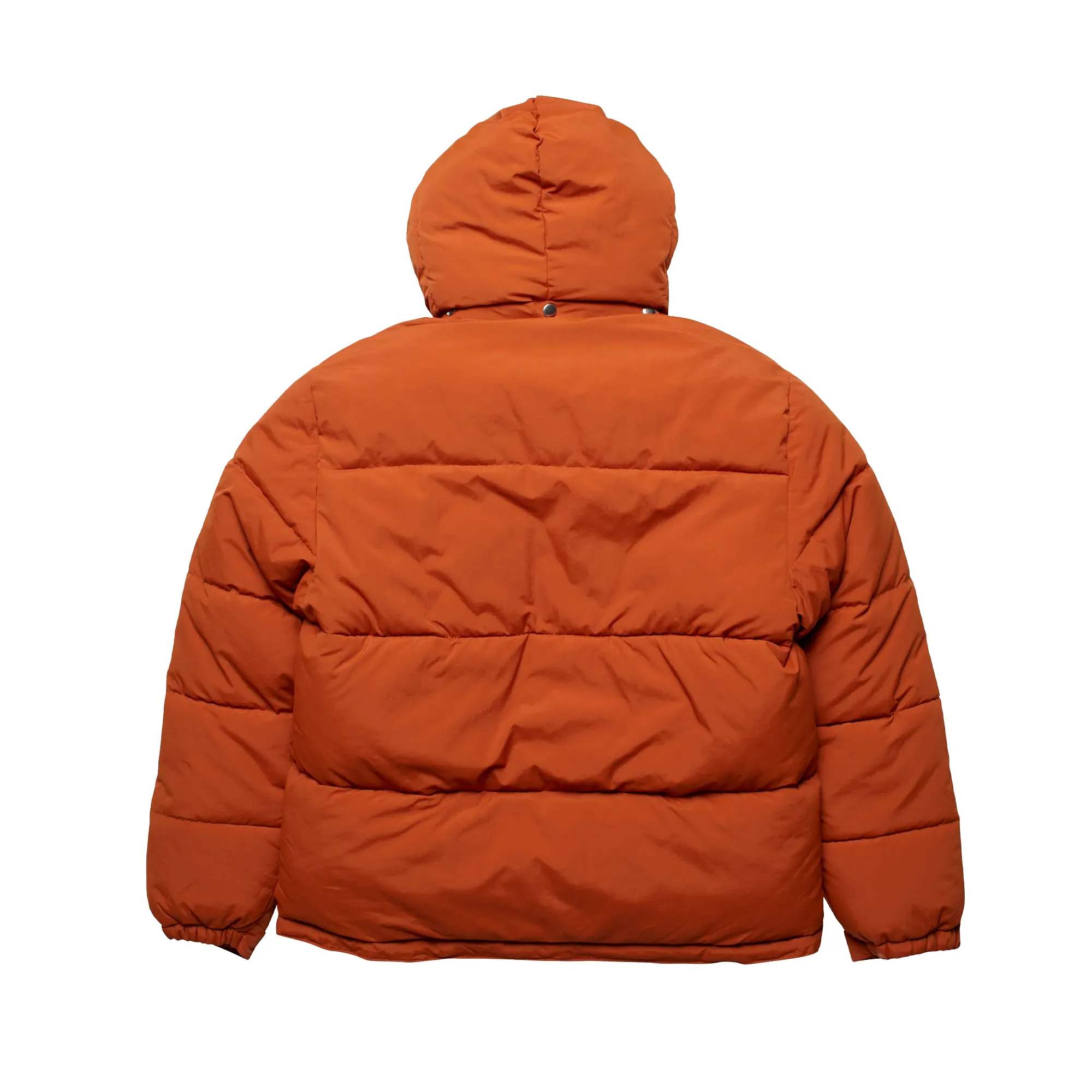 By Parra Trees In The Wind Puffer Jacket Sienna Orange 50242