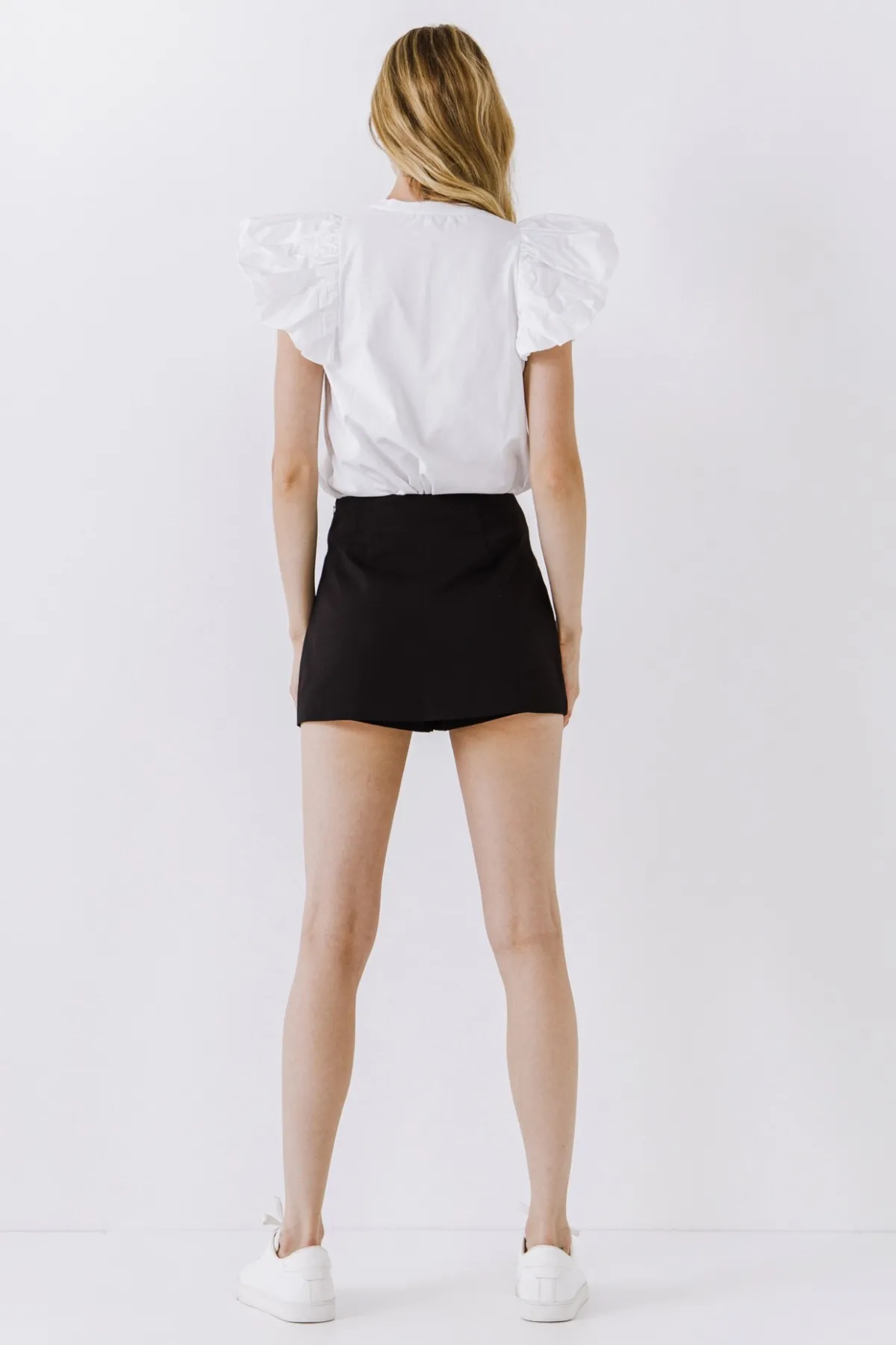 CHANDLER BLACK Mini Skort