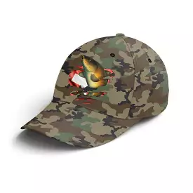 Chiptshirts - Casquette Pêcheur, Pêche de la Carpe, Cadeau Original Fans de Pêche, Motifs Camouflage, Drapeau Suisse - CT0107221