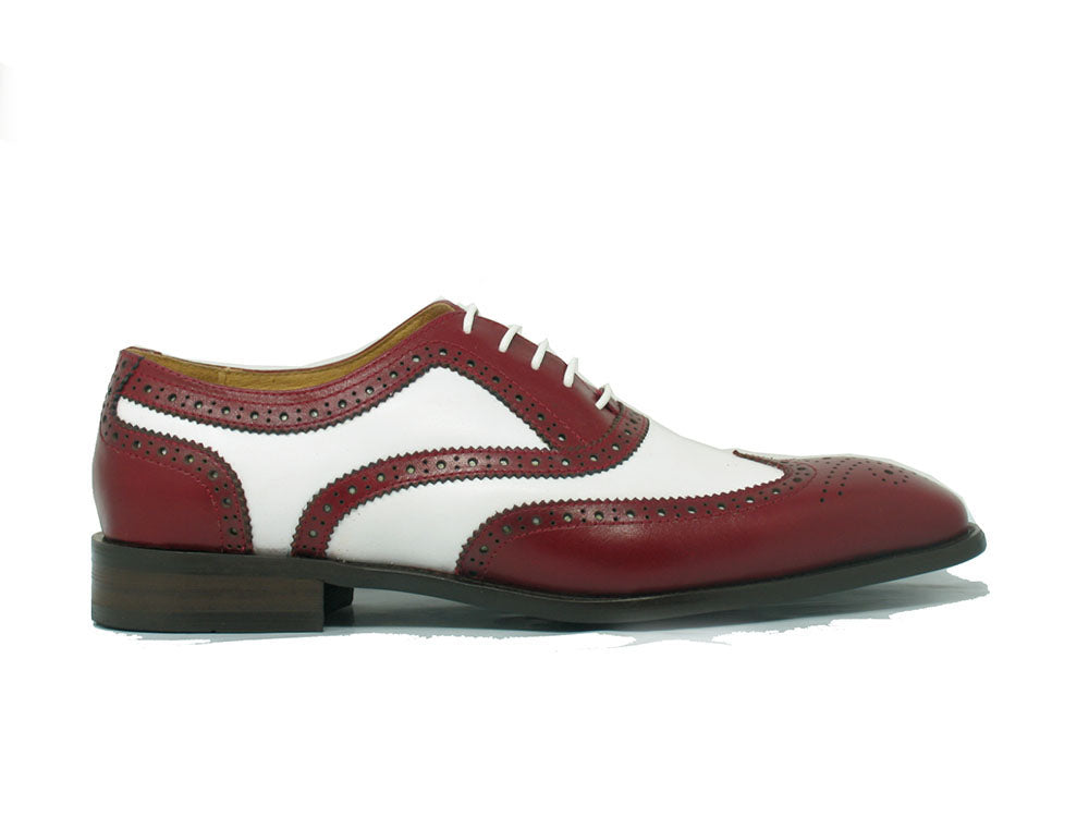 Contrast Two Tone Wingtip Oxford