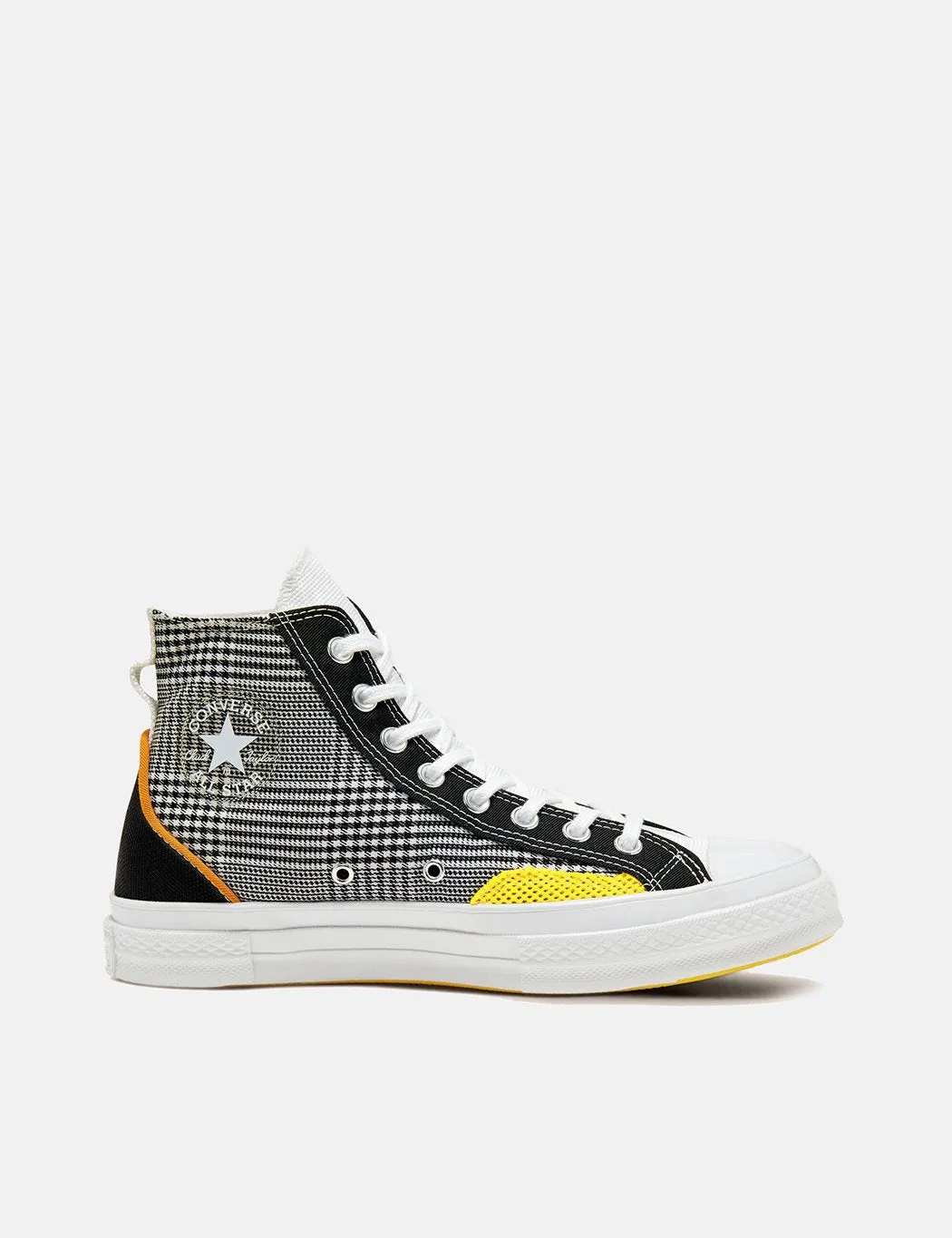 Converse Chuck 70 Hacked Fashion Hi (168696C) - Black/White/Speed Yellow