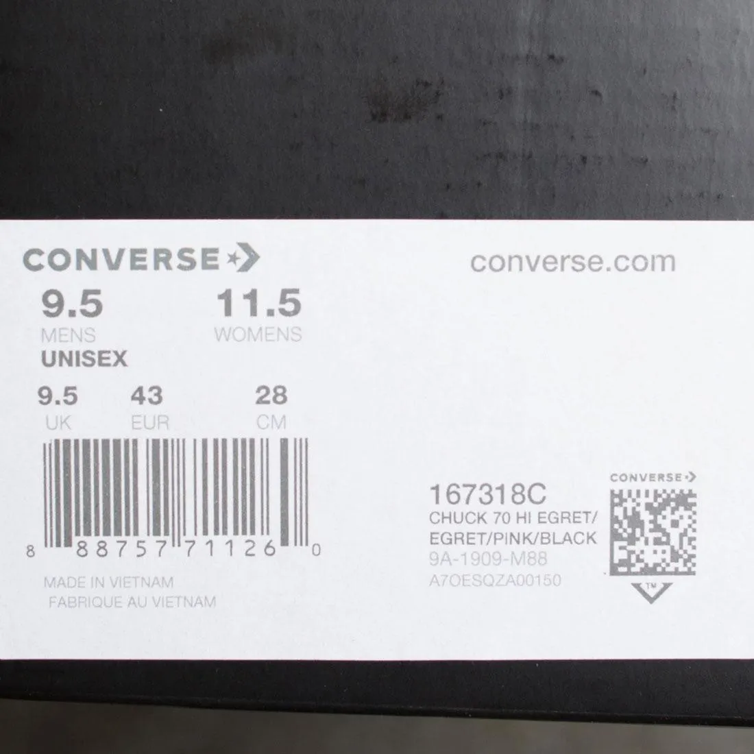 Converse x Batman Men Chuck 70 Hi (white / egret / pink / black)