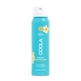 Coola Classic Organic Sunscreen Spray SPF 50 - Fragrance Free - Travel Size my