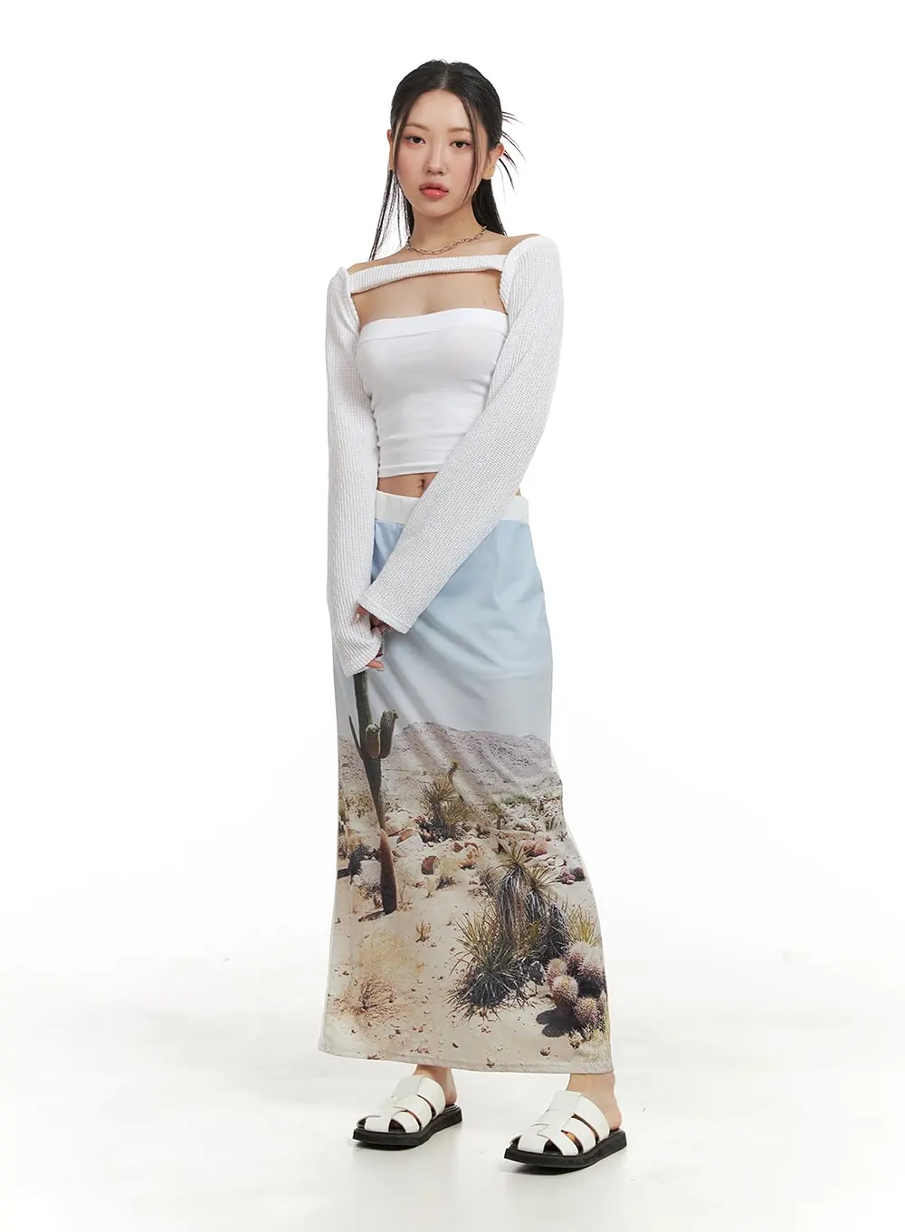 Desert Dream Maxi Skirt CA416