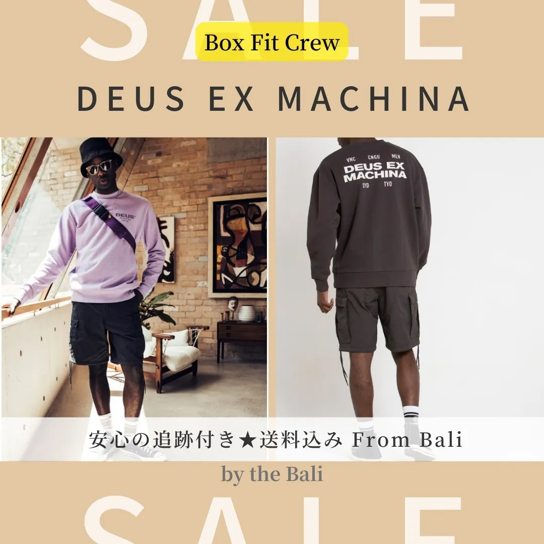 Deus Ex Machina  |Street Style Long Sleeves Surf Style Sweatshirts