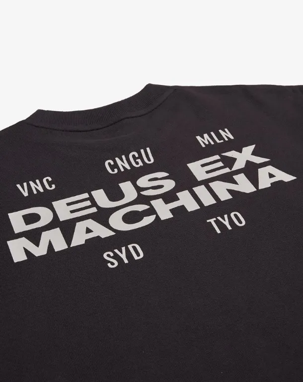 Deus Ex Machina  |Street Style Long Sleeves Surf Style Sweatshirts