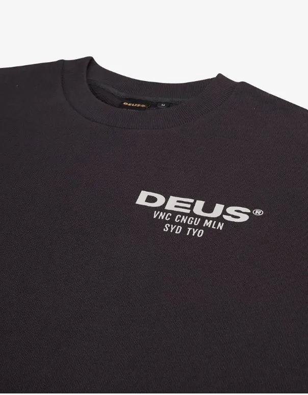 Deus Ex Machina  |Street Style Long Sleeves Surf Style Sweatshirts