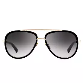 Dita Eyewear Mach Two Black White Gold Sunglasses