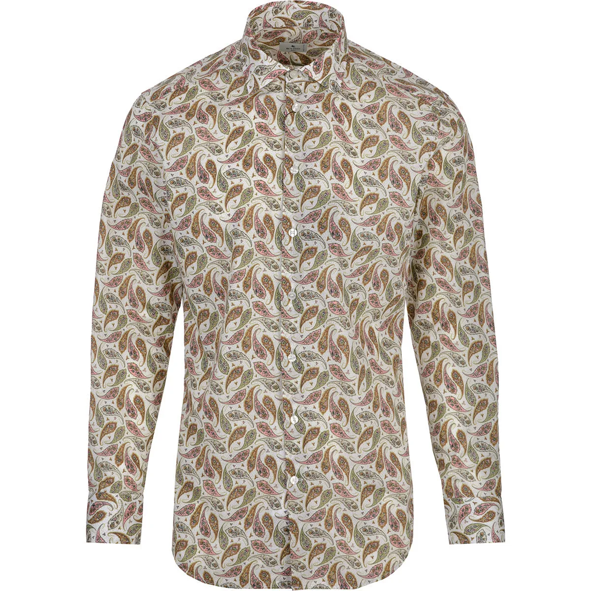 Etro Paisley Printed Long-Sleeved Shirt