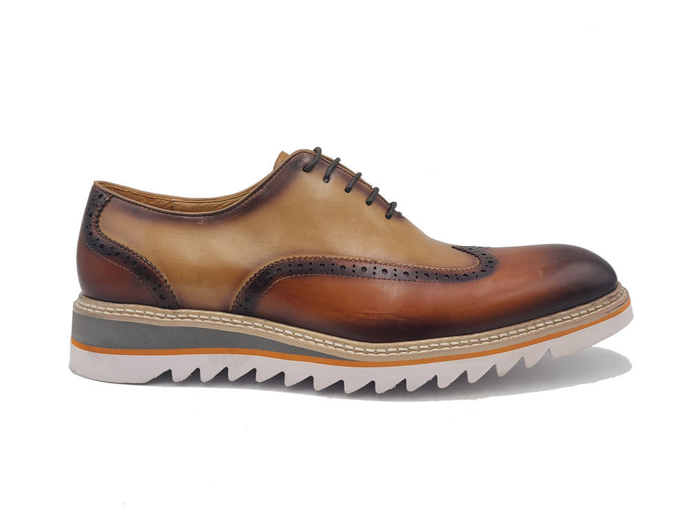 Gorgeous Two-tone Oxford Wing-tip