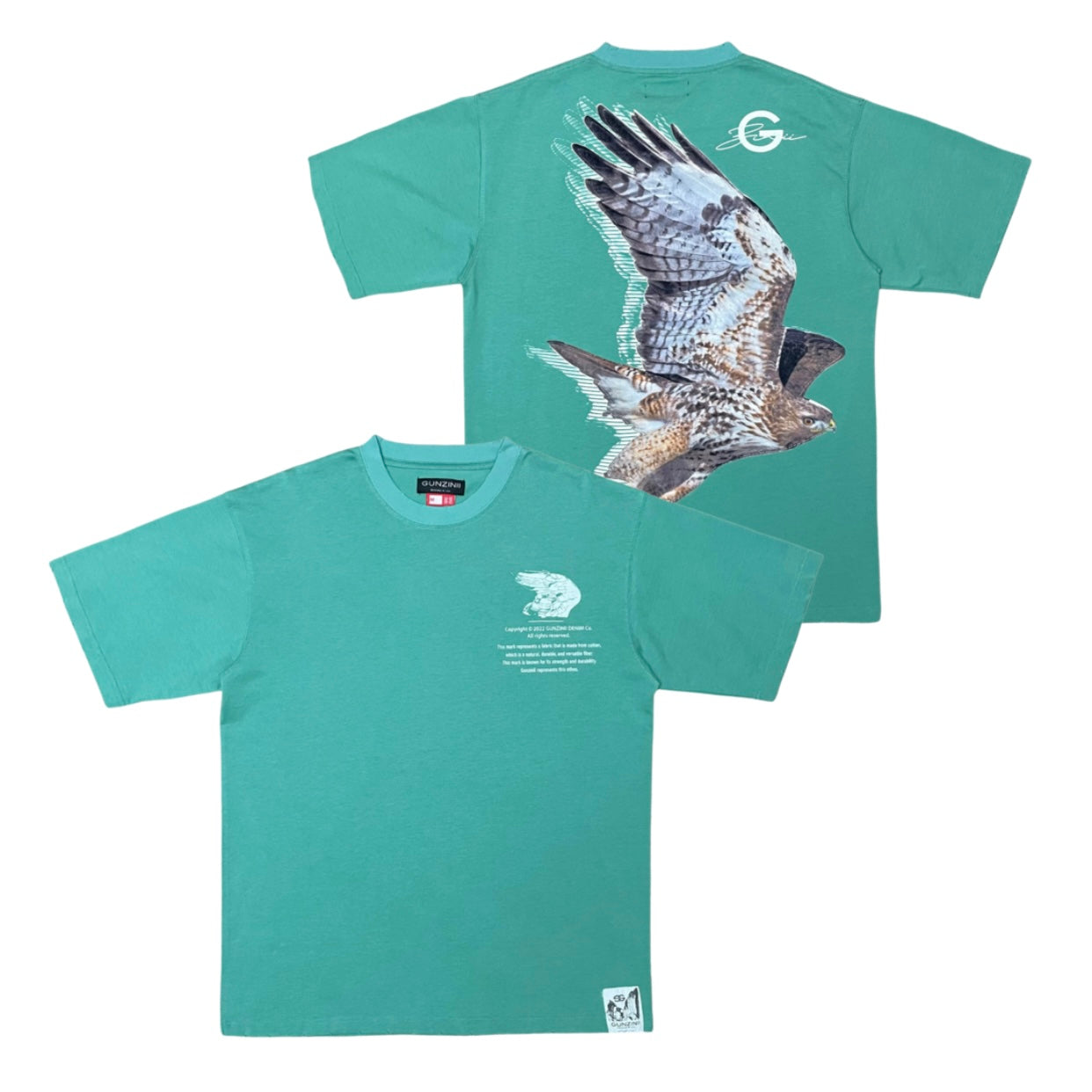 Gunzinii Eagle Emerald Tee