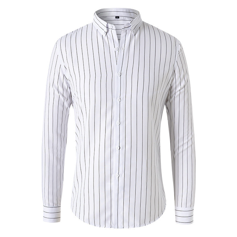 INSTOCK-spring and autumn men's long-sleeved shirts are trendy,