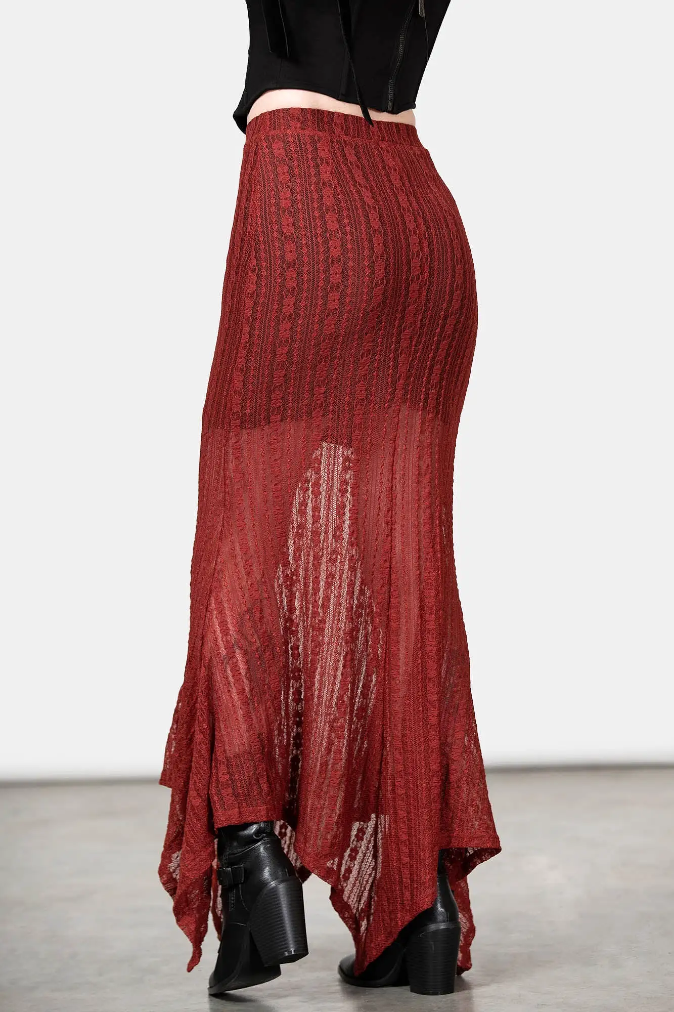 Juliet's Betrayal Maxi Skirt [RED] Resurrect