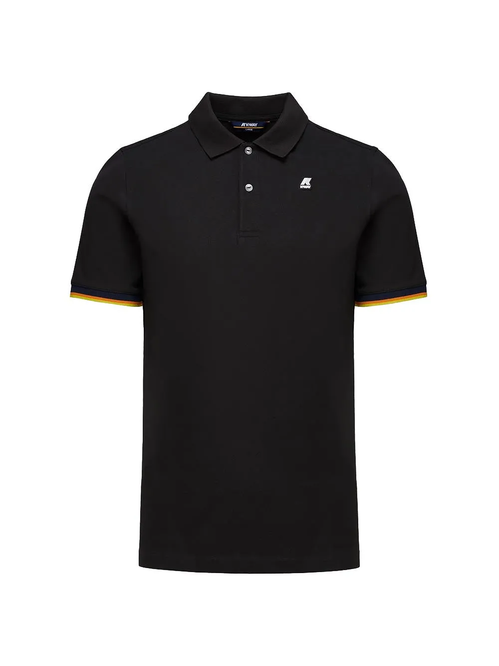 K-Way Polo Uomo Nero