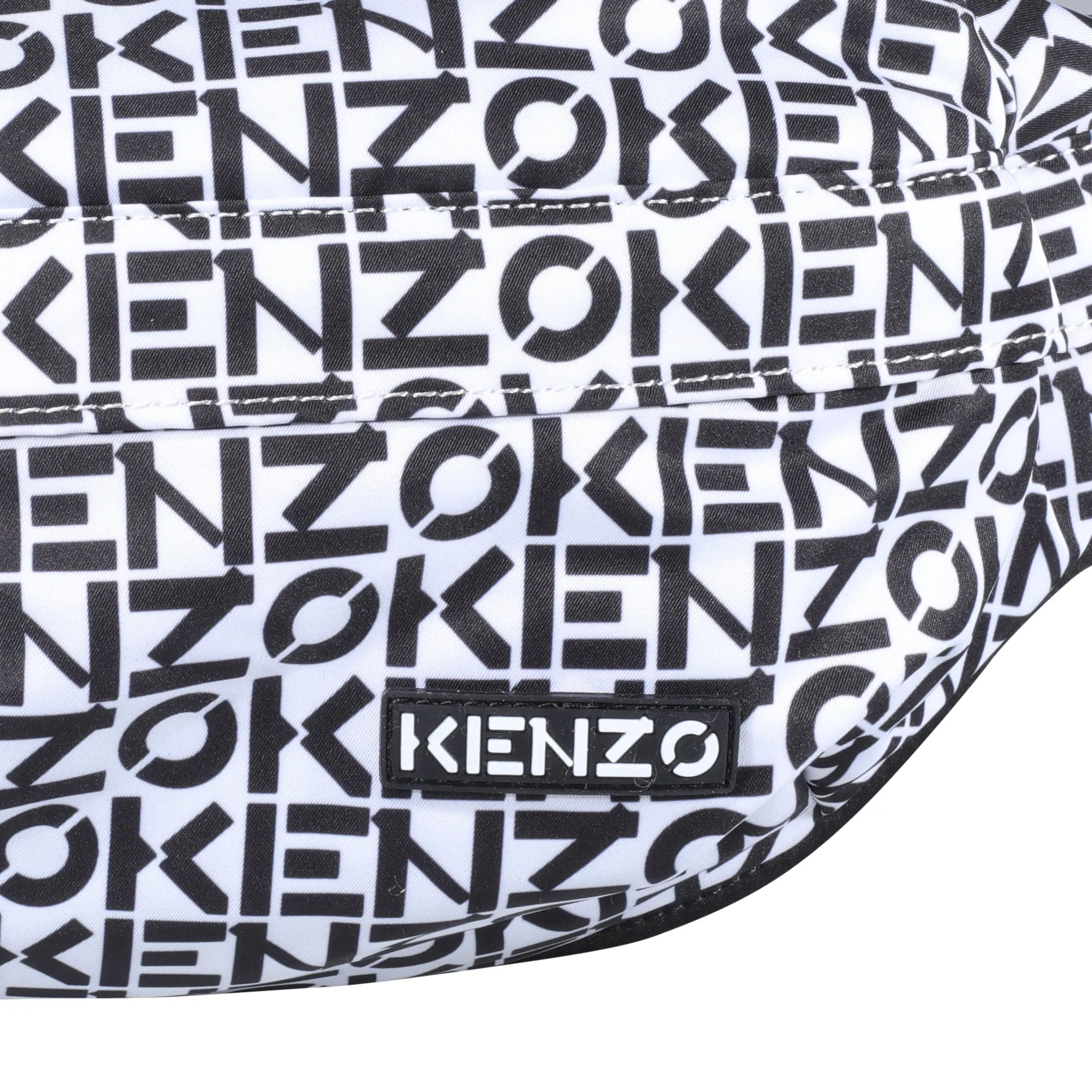 Kenzo Allover Logo Printed Belt Bag