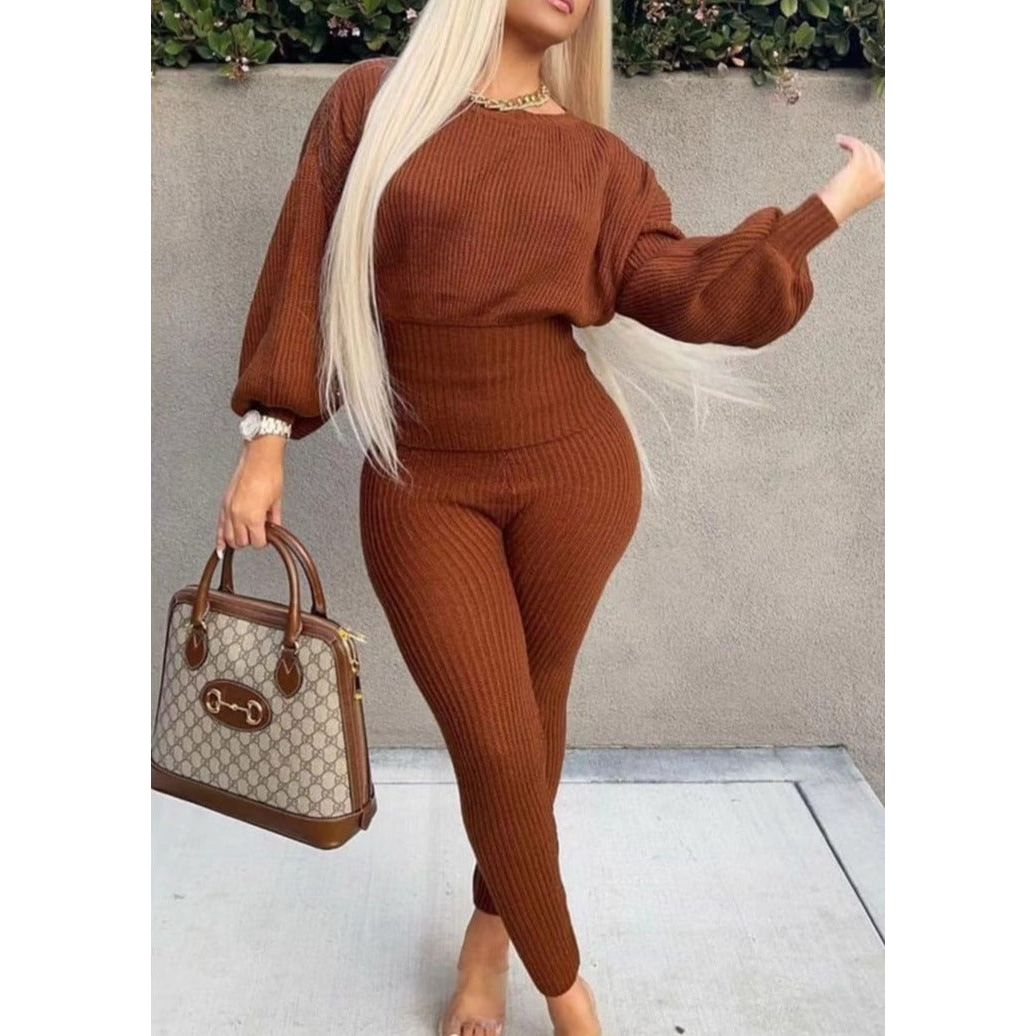 knitted Tracksuit Set