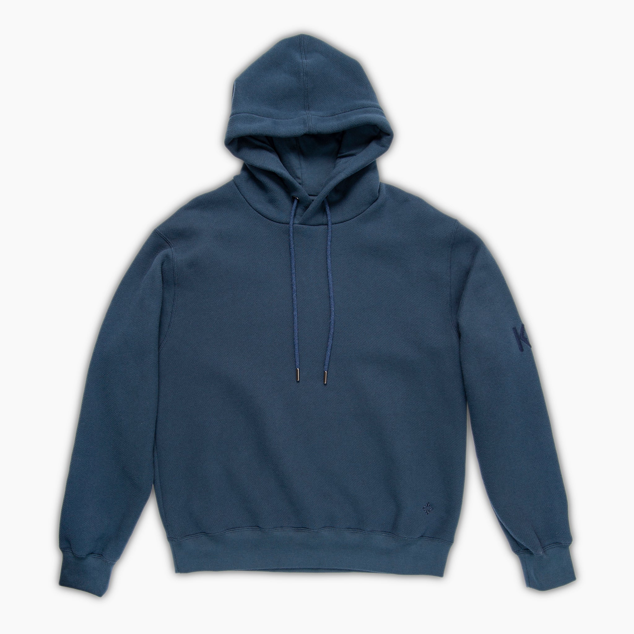 Kyle long-sleeved cotton-cashmere fleece hoodie