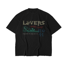 Lifted Anchors Lovers T-shirt (Black)