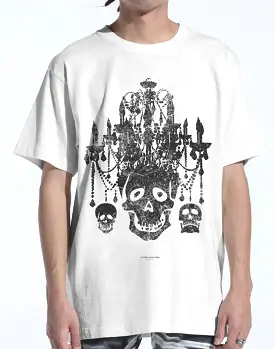 Lifted Anchors Oversized Chandelier Tee (Off White)