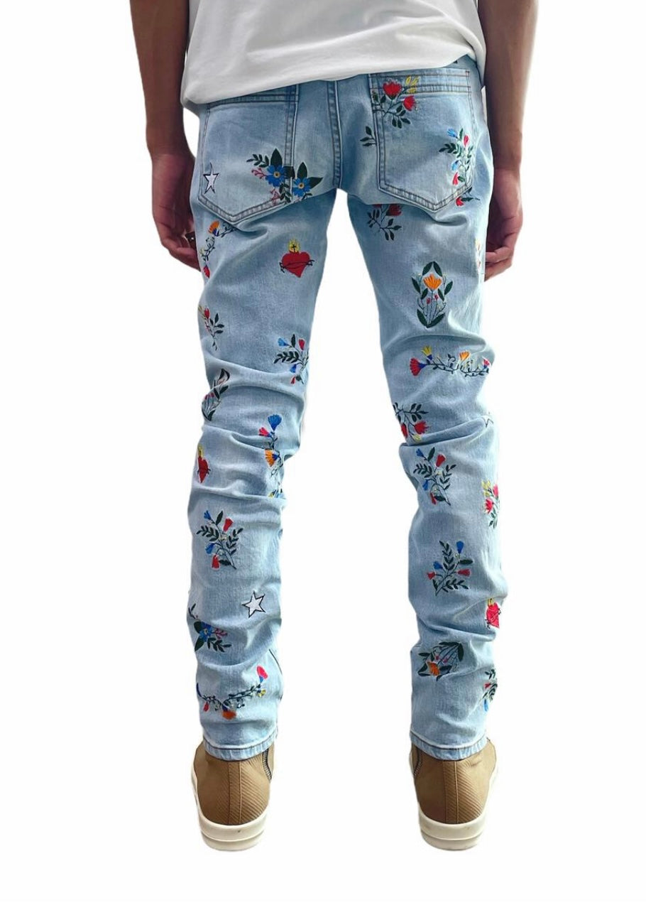 Lifted Anchors Rialto Embroidered Jeans