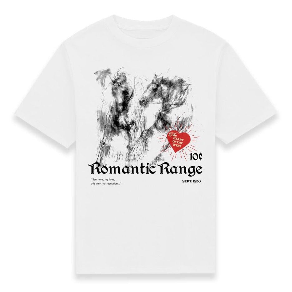 Lifted Anchors Romantic Range Tee (White)