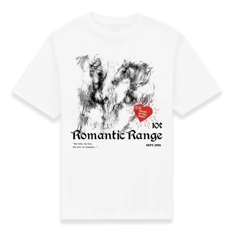 Lifted Anchors Romantic Range Tee (White)