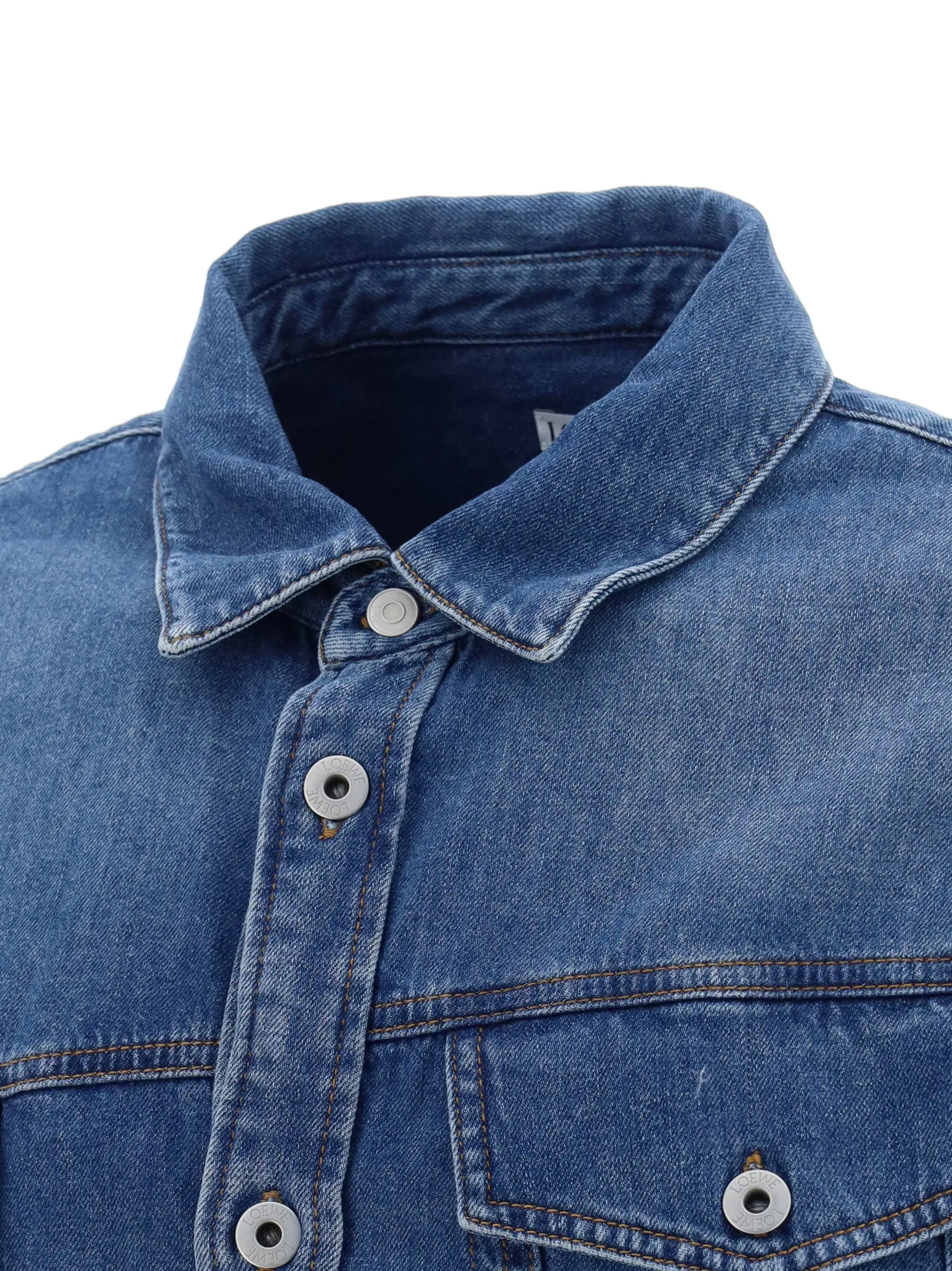 Loewe Long-Sleeved Denim Shirt