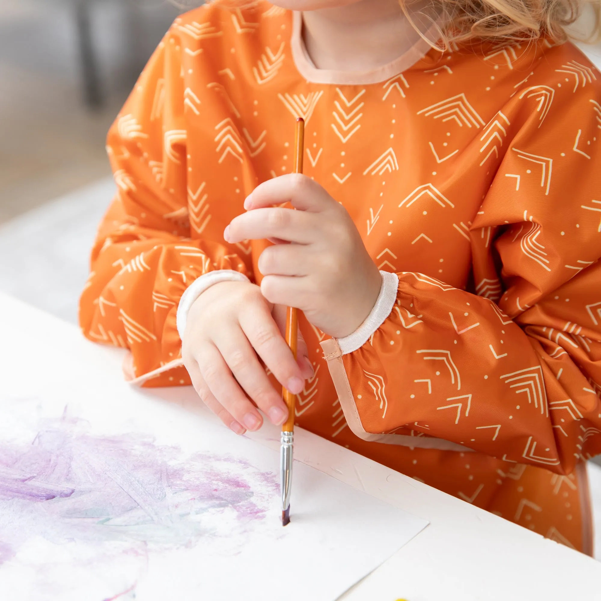 Long-Sleeved Art Smock: Grounded