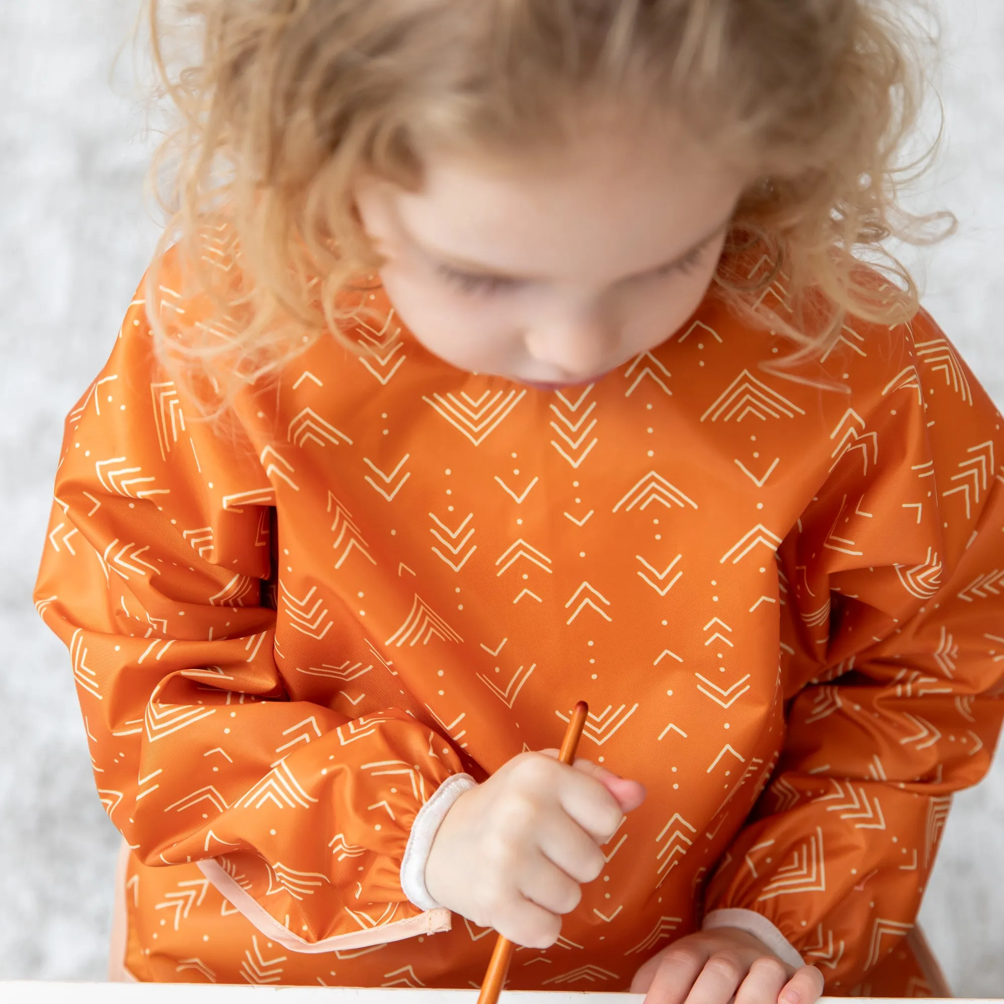 Long-Sleeved Art Smock: Grounded