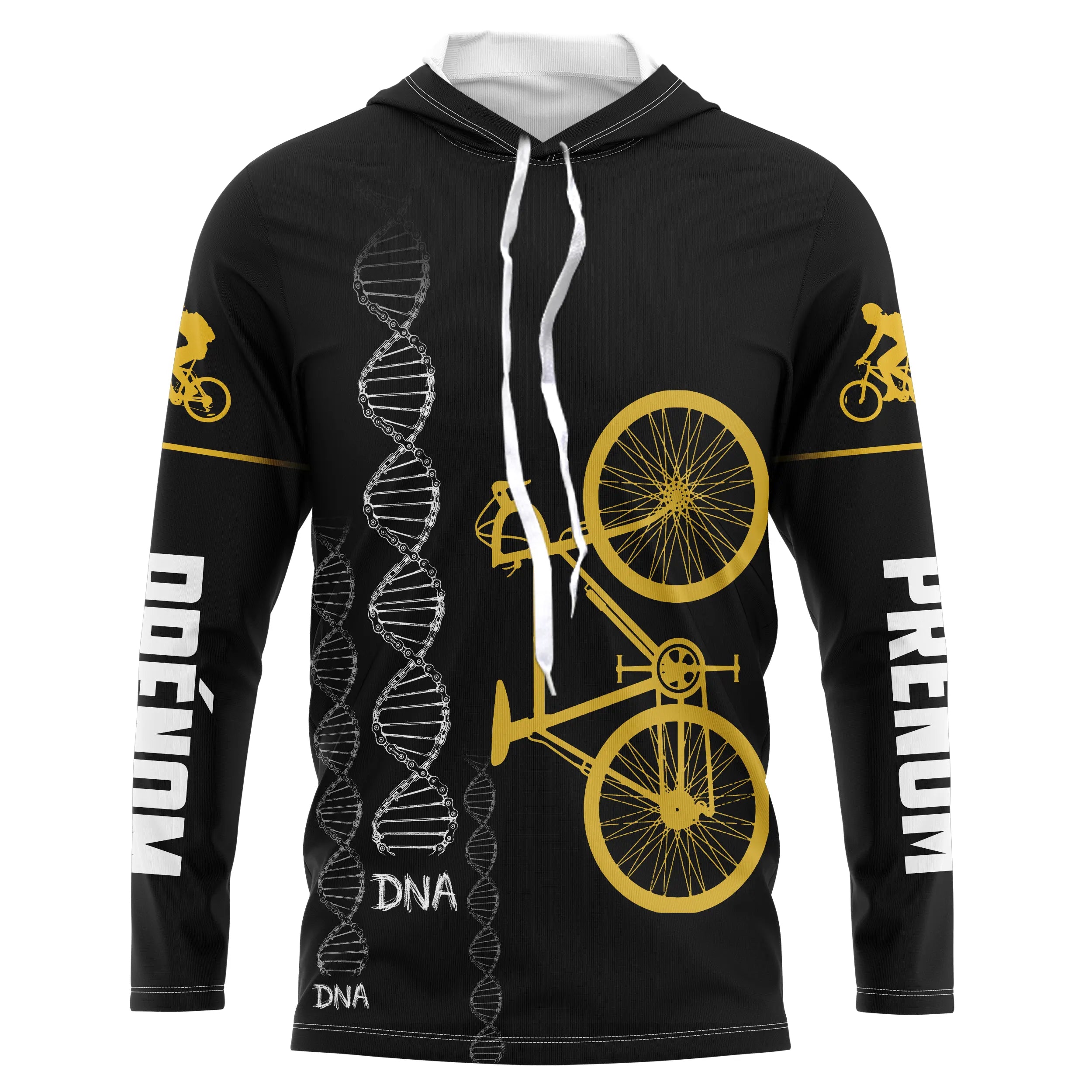 Maillot De Cyclisme Personnalisé, DNA Cycliste, Cadeau Original Fans De Vélo - CT07022437