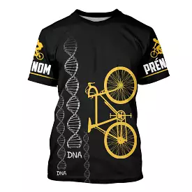 Maillot De Cyclisme Personnalisé, DNA Cycliste, Cadeau Original Fans De Vélo - CT07022437