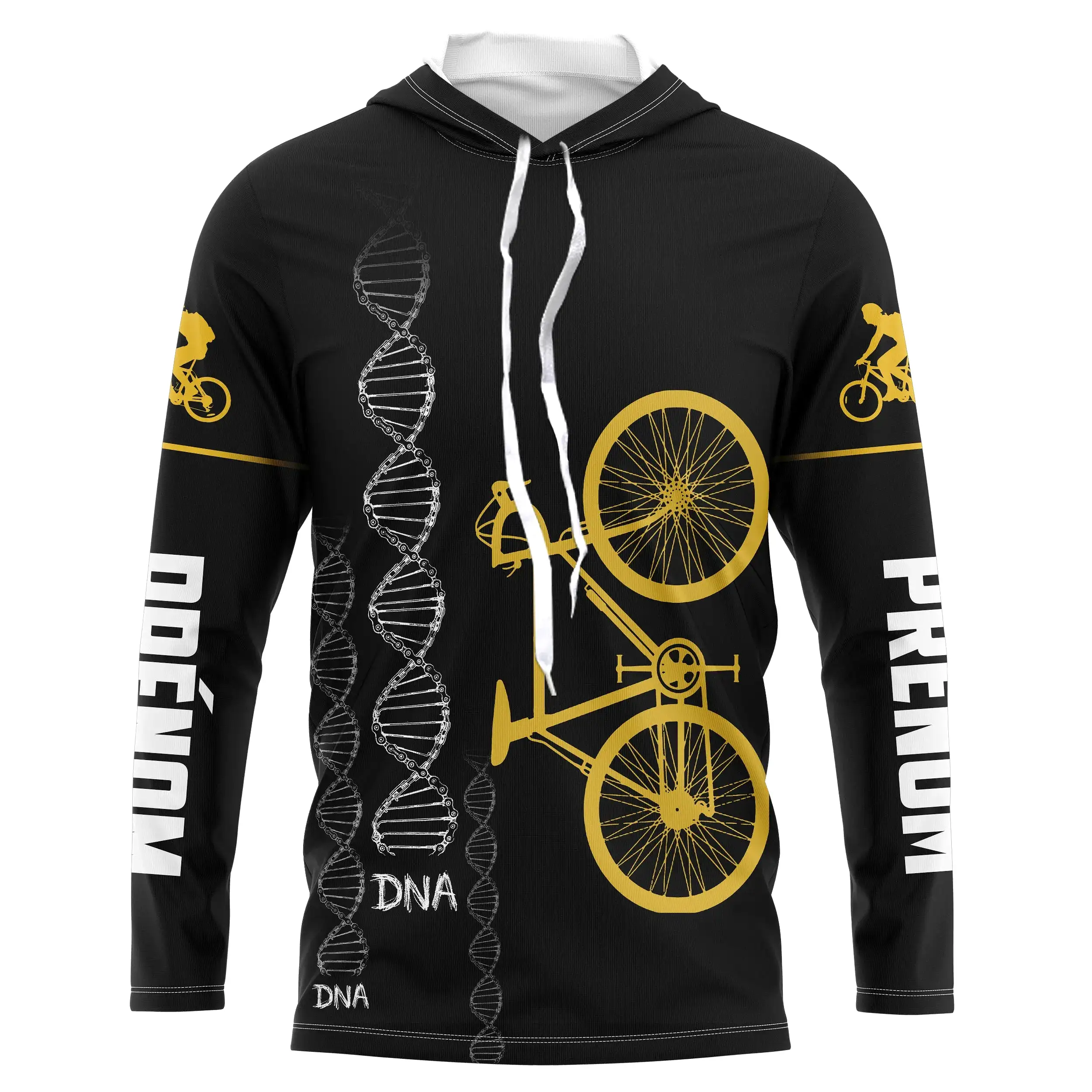 Maillot De Cyclisme Personnalisé, DNA Cycliste, Cadeau Original Fans De Vélo - CT07022437