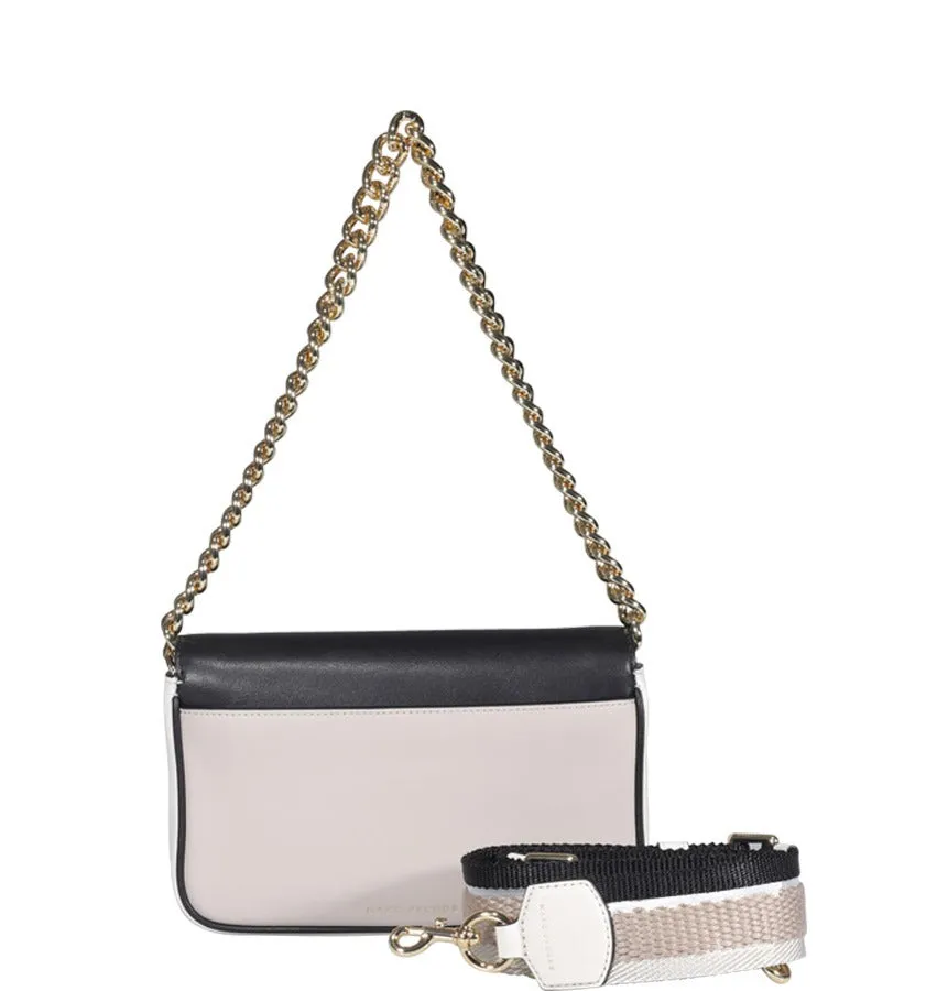 Marc Jacobs Logo Detailed Chained Shoulder Bag