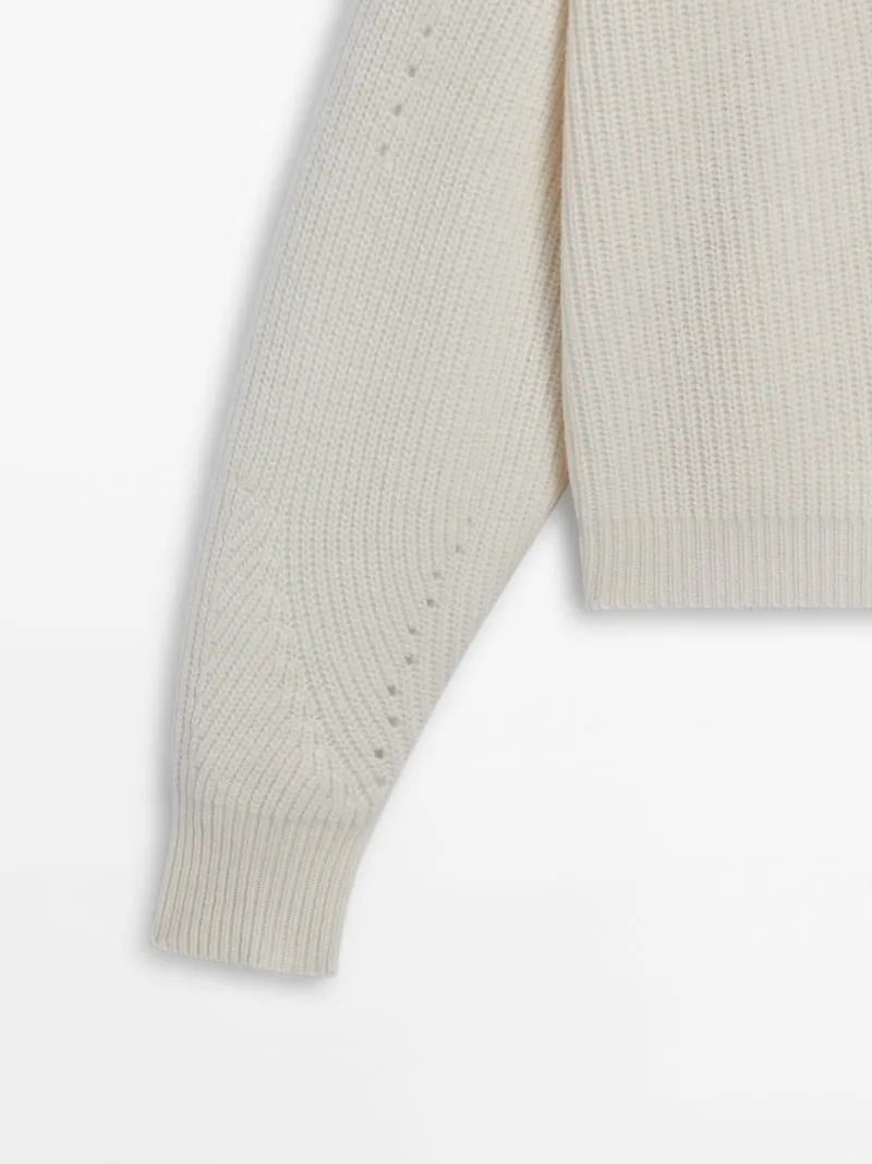 Massimo Dutti  |Casual Style Long Sleeves Plain Office Style Elegant Style