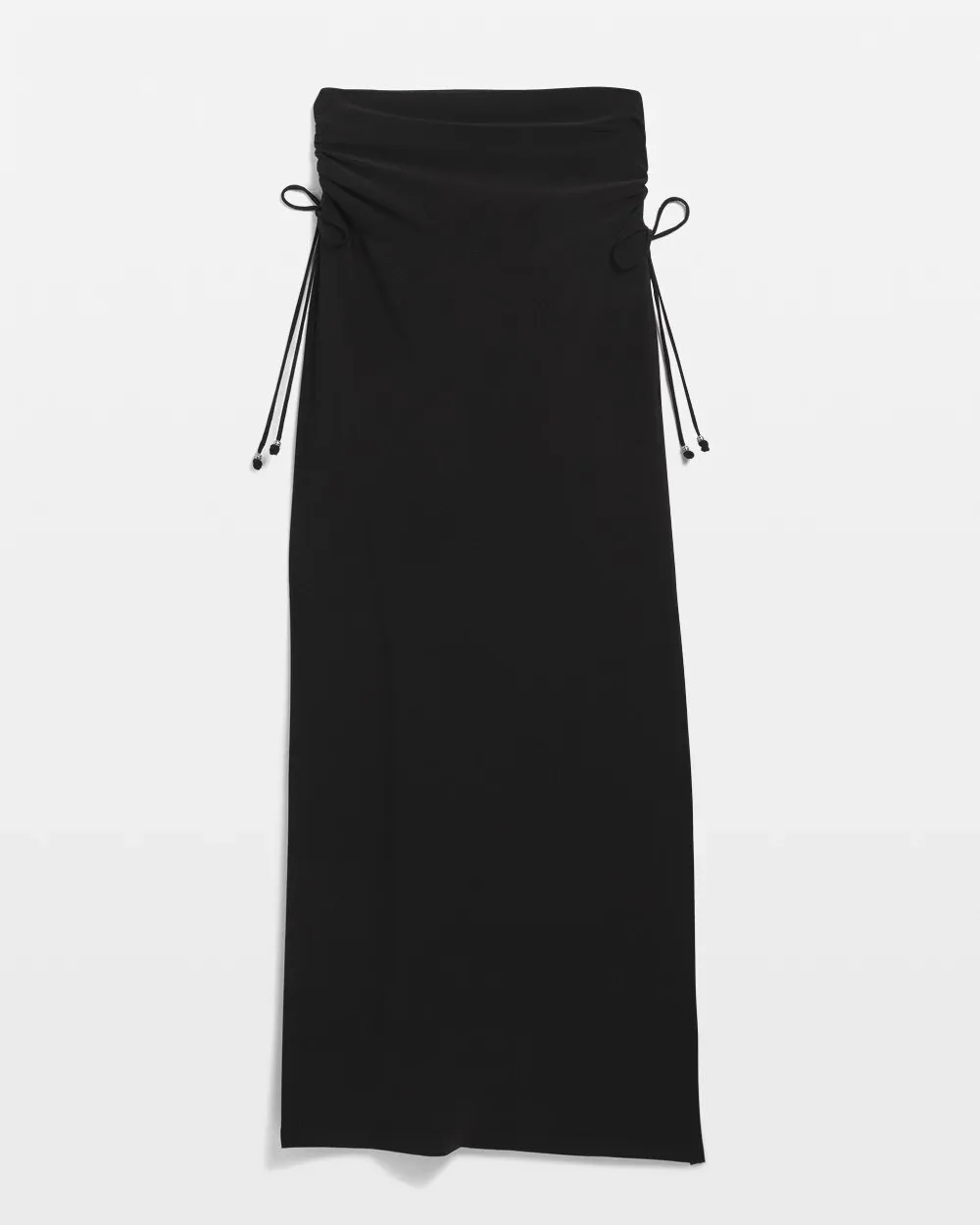 Matte Jersey Convertible Maxi Skirt